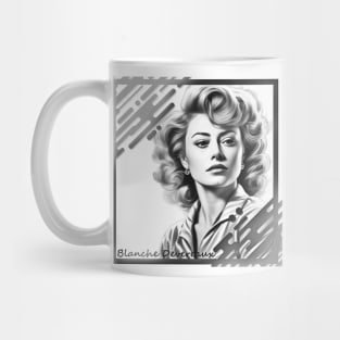 Blanche Devereaux in Black & White Frame Concept Mug